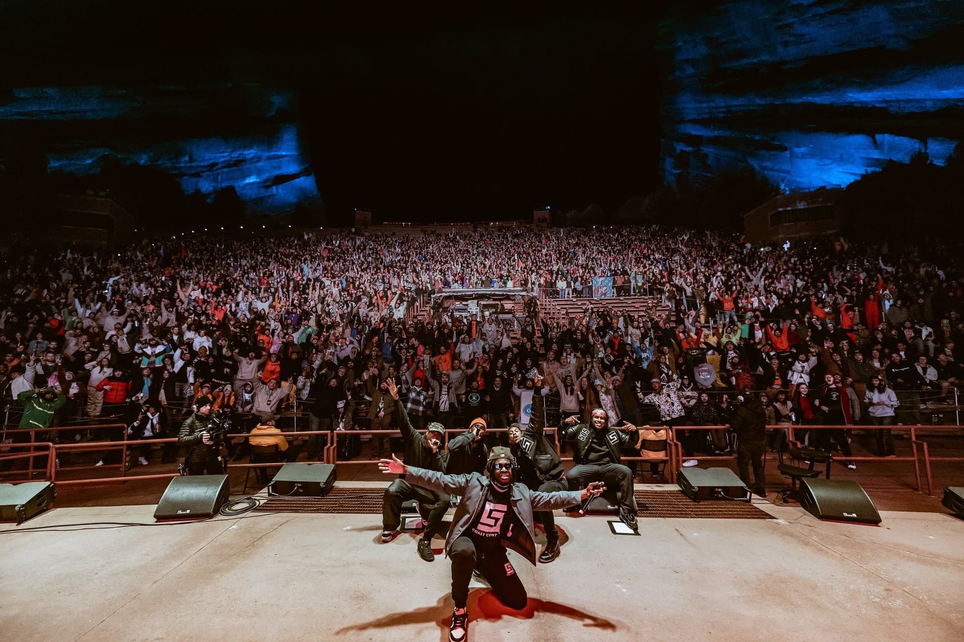 Coast Contra at Red Rocks