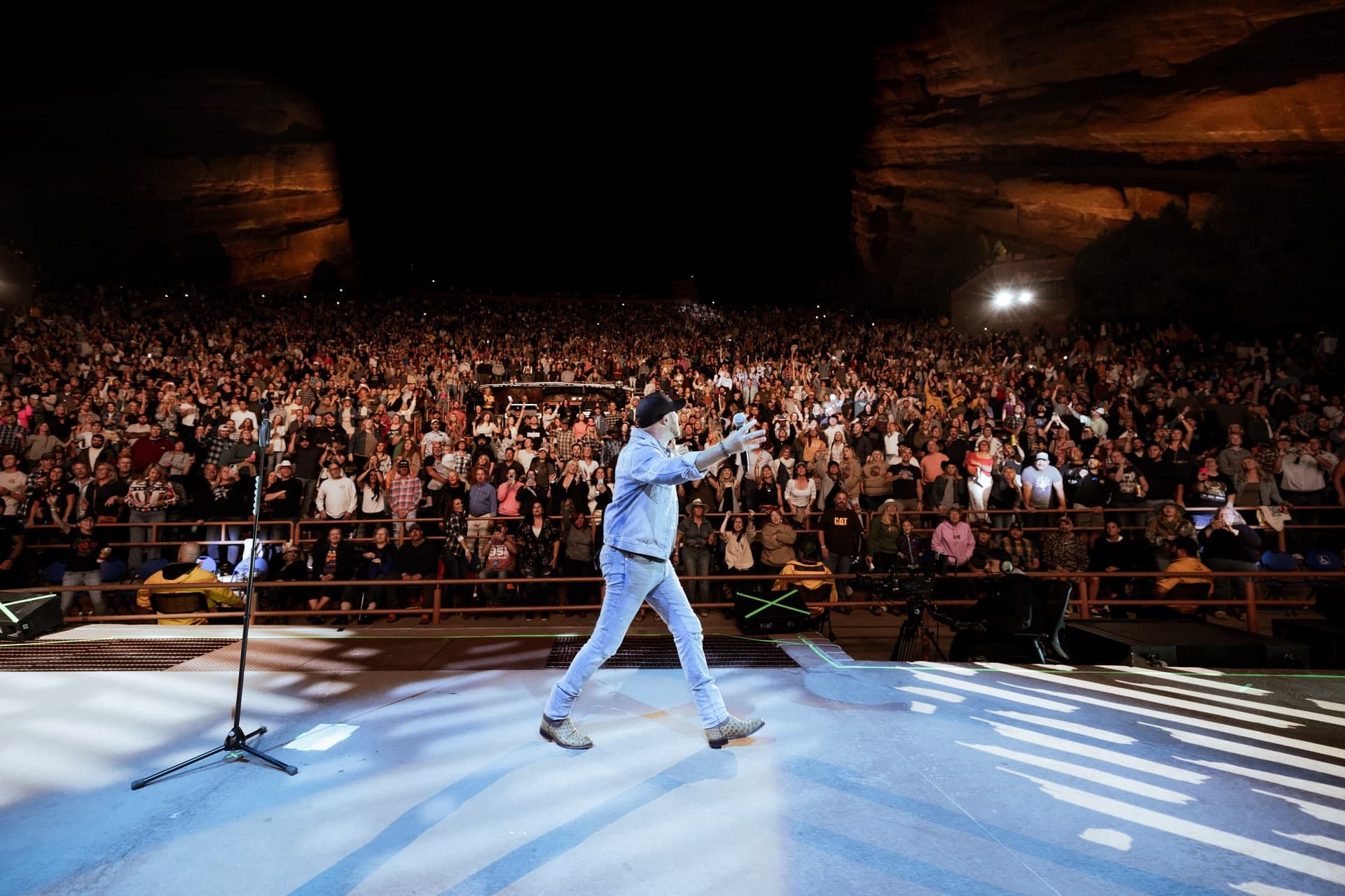 Cole Swindell at Red Rocks