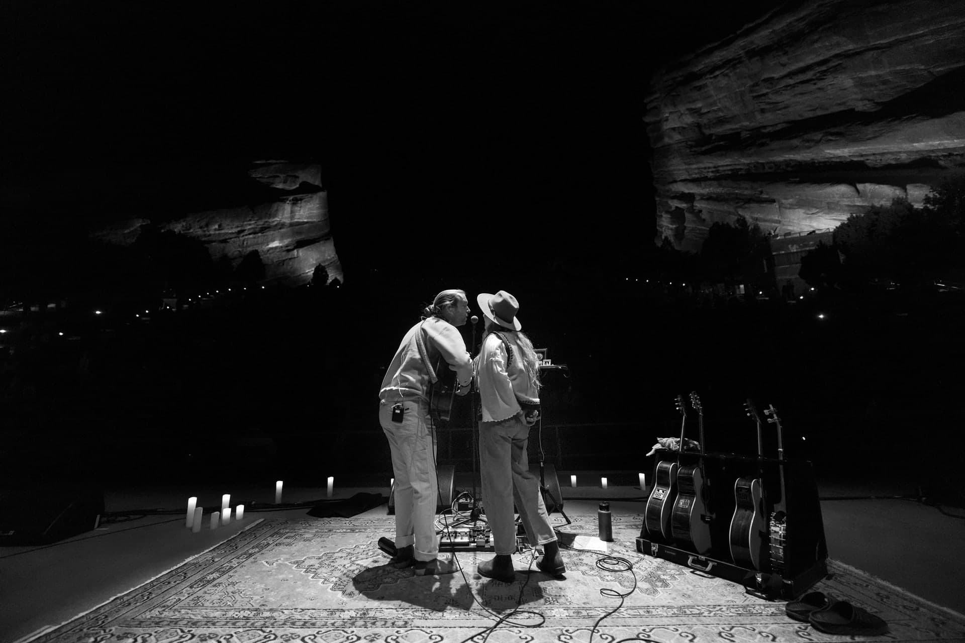 Trevor and Emory Hall at Red Rocks